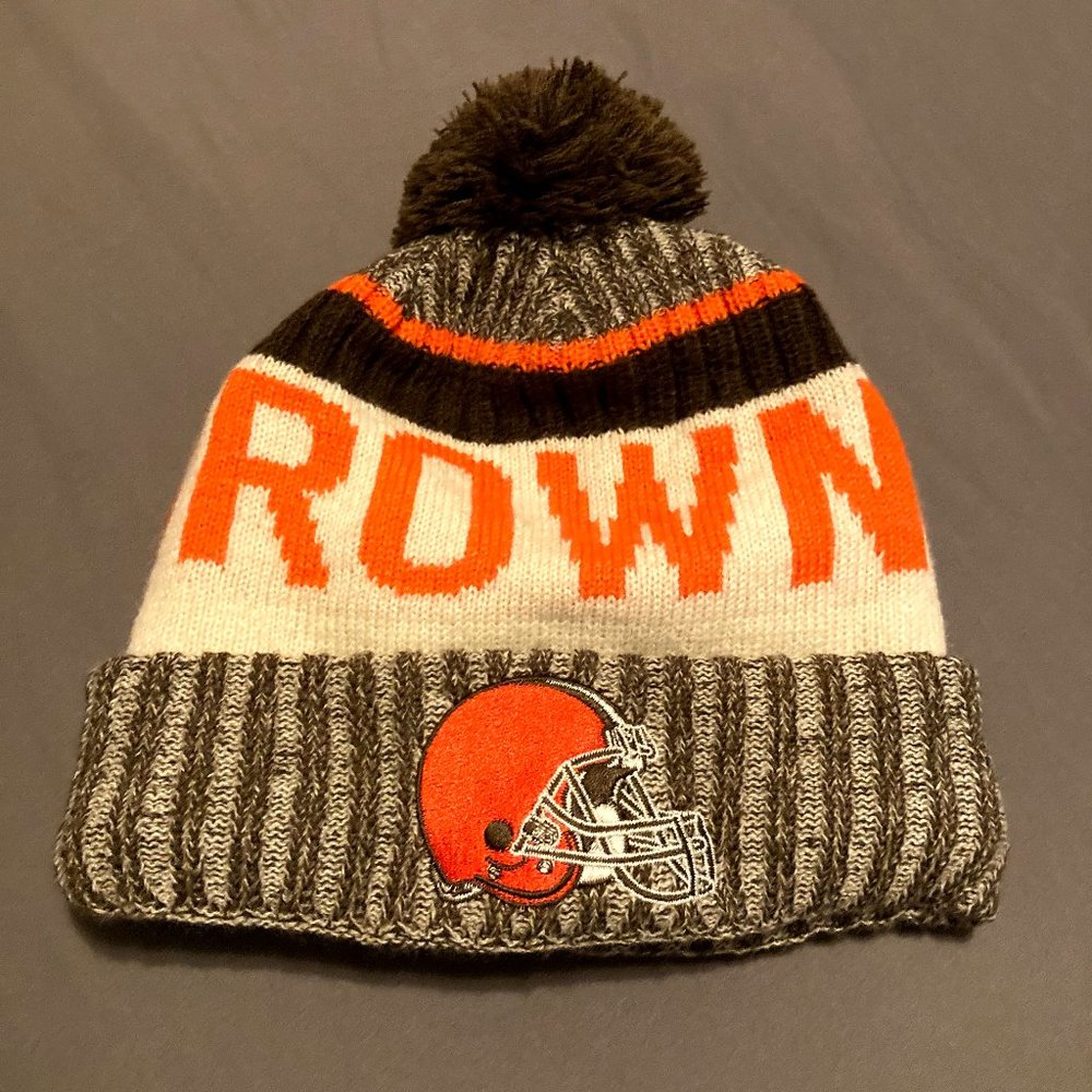 Cleveland Browns Football NFL Beanie New Era Hat